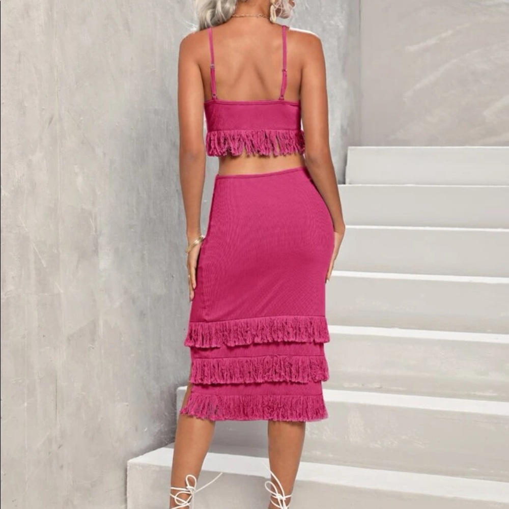 Sexy fringe cutout dress - Picture 2 of 6